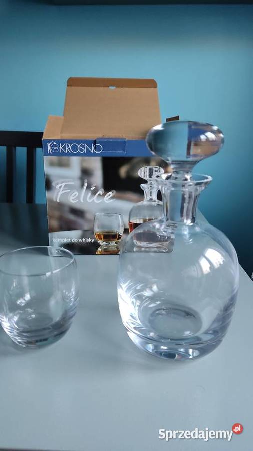 Zestaw do whisky Krosno Kraków sprzedam