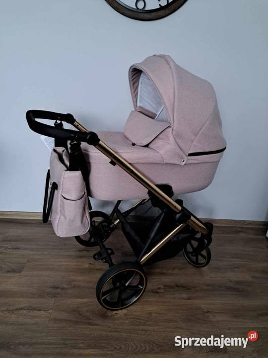 Wozek 2w1 dziewczynki Możliwość zamontowania fotelika