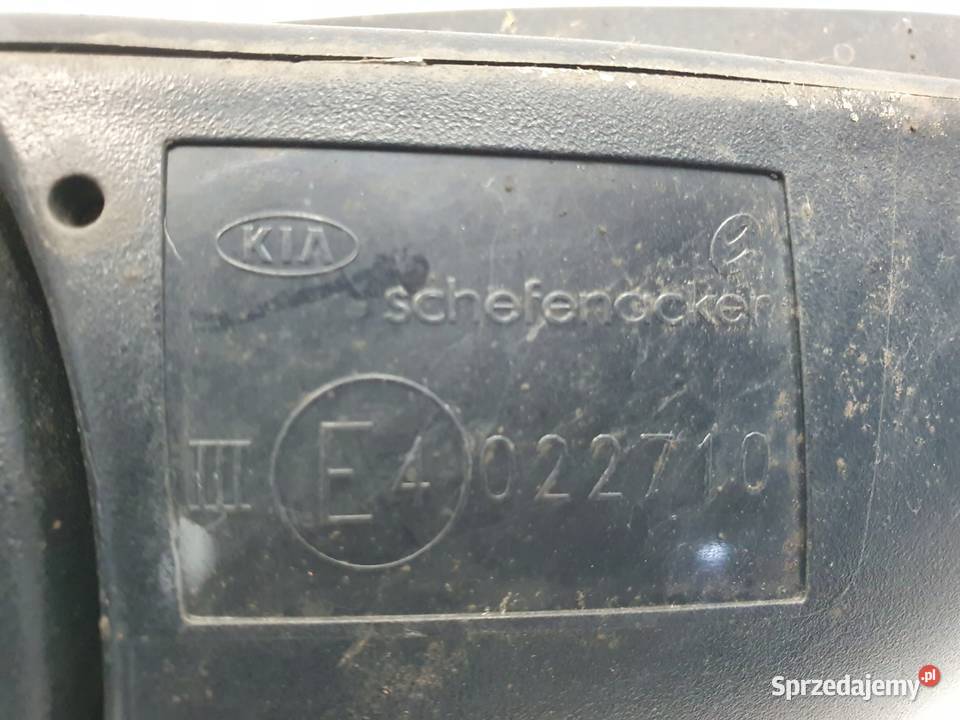 LUSTERKO PRAWE Kia Picanto I lift 0711r PASAŻERA Rudka sprzedam