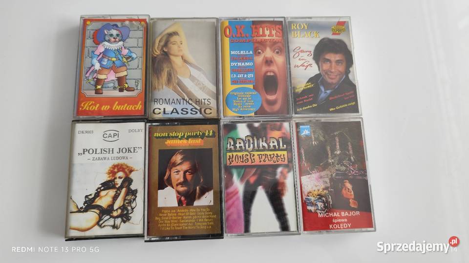 Kasety Magnetofonowe 3 i więcej dolnośląskie Wiązów