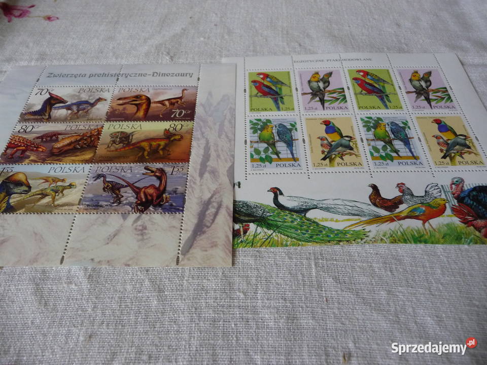 Zestaw bloczków i arkusików 2 małopolskie sprzedam