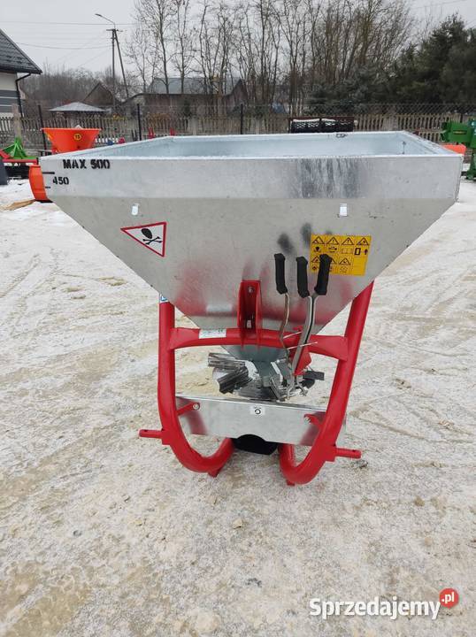 Mocny Rozsiewacz nawozów lejek kosz 200500L lubelskie Lublin