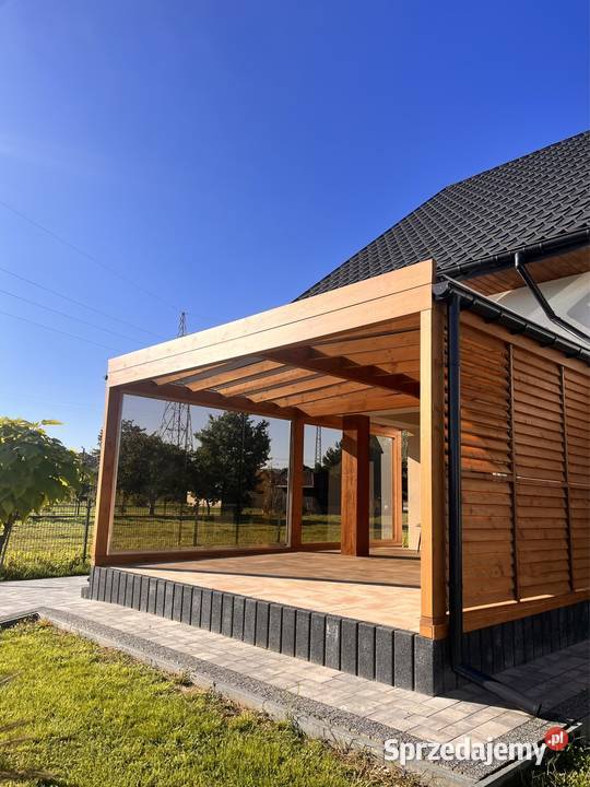 Zadaszenie tarasu Architektura ogrodowa małopolskie