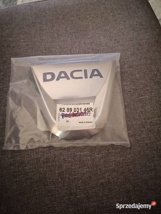 Nowe oryginalne logo emblemat Dacia Sandero wielkopolskie Kłodawa