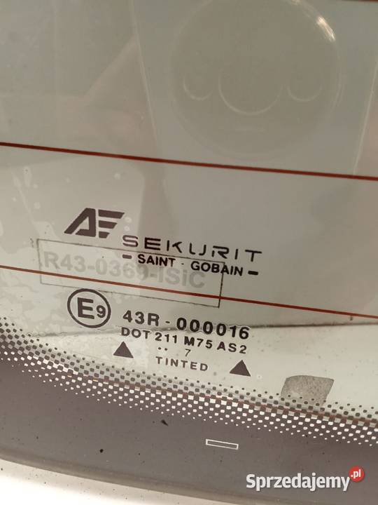 Szyba Tylna Ford Galaxy 95 Zielona Możliwość wielkopolskie Bralin