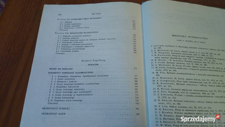 Wstęp do teorii mnogości i topologii  Kazimierz