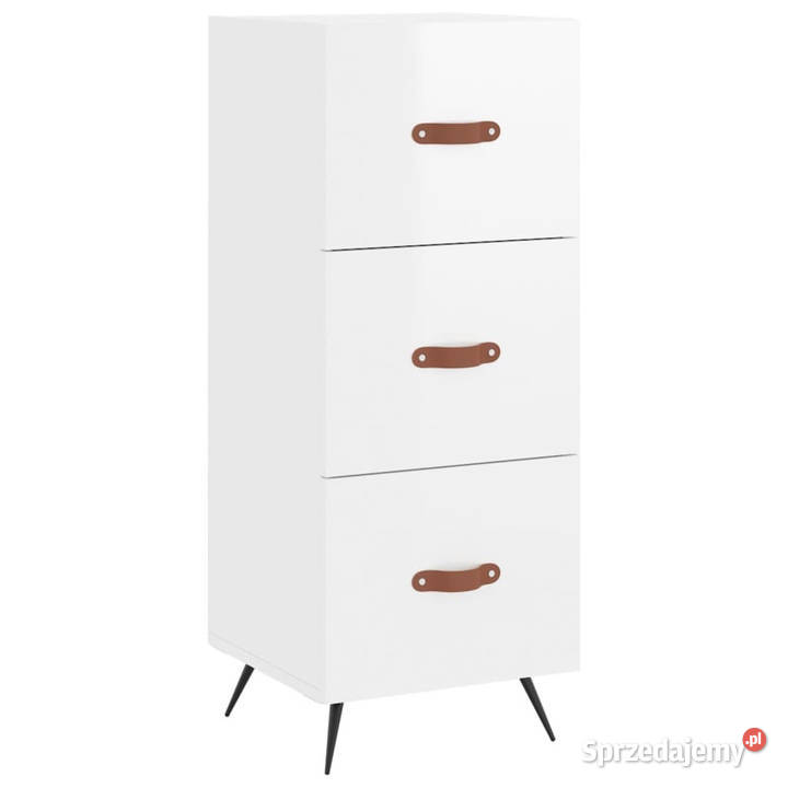 Szafka biała połysk 345x34x90 materiał Warszawa