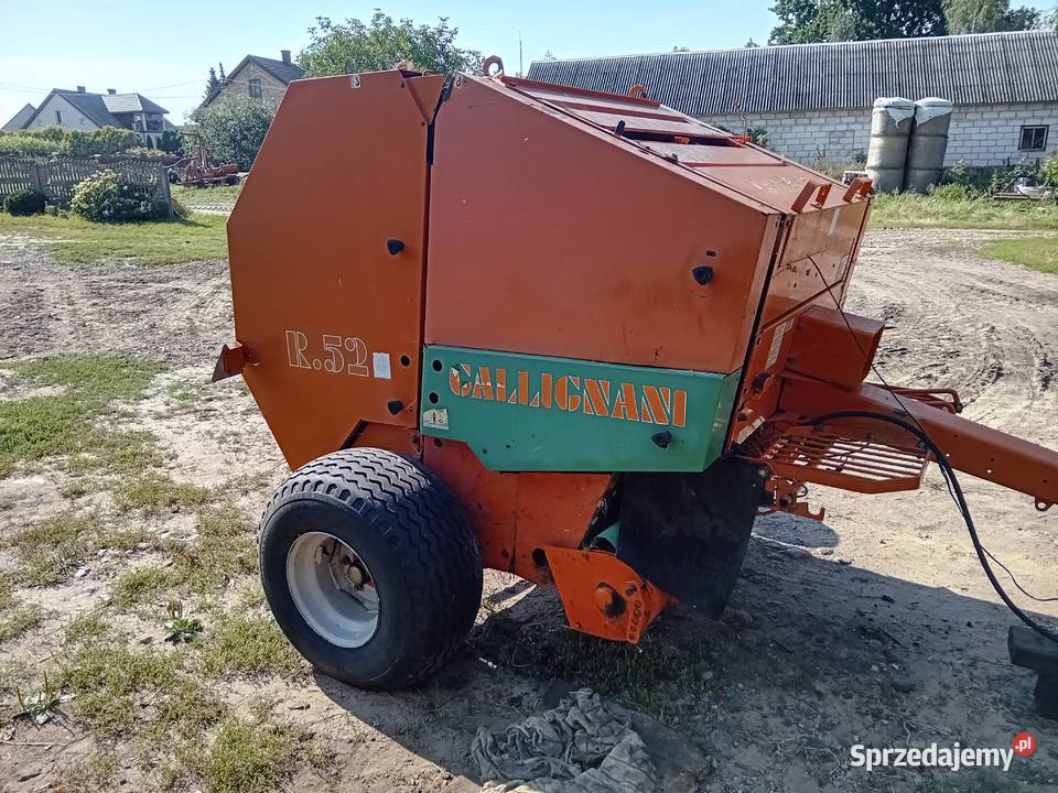 prasa belujaca gallignani r52 claas 4446welger nieuszkodzony podlaskie Kobylin-Borzymy