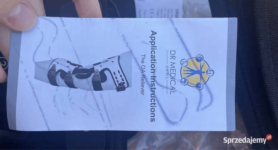 Nieużywananowa orteza na kolano Sprzęt rehabilitacyjny i ortopedyczny Jabłonna