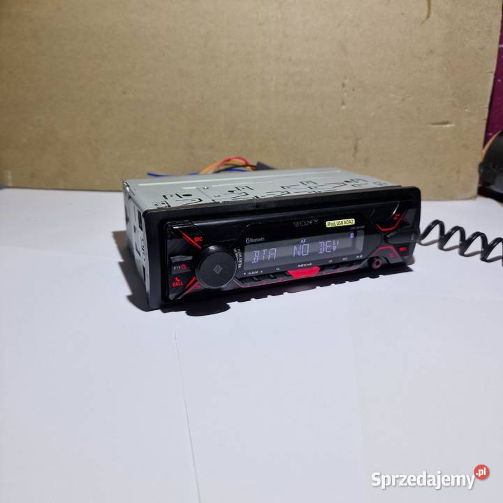 Radio samochodowe SONY DSXA410BT Bluetooth Aux Radioodtwarzacze Dzierzby Szlacheckie