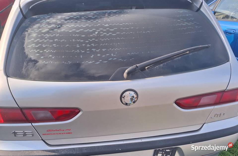 Klapa Tył Bagażnika Alfa Romeo 156 Wisznice