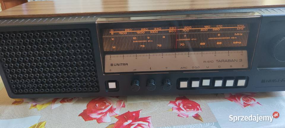 Radio Unitra Taraban3 Przestrojone Piękny Wygląd Kielce