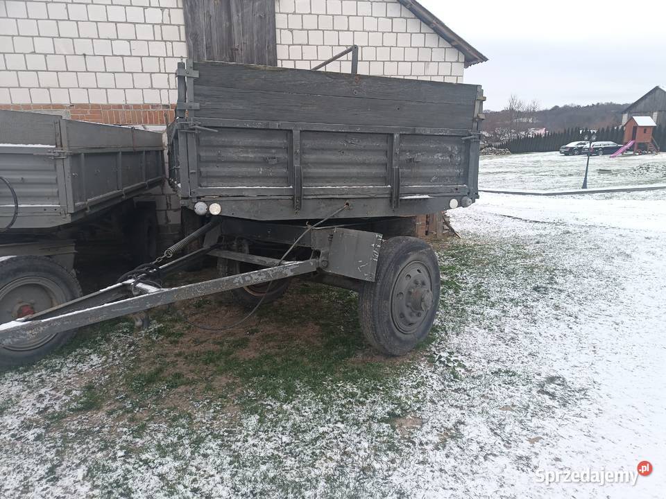 Przyczepą D50 6 tonowa lubelskie Izbica