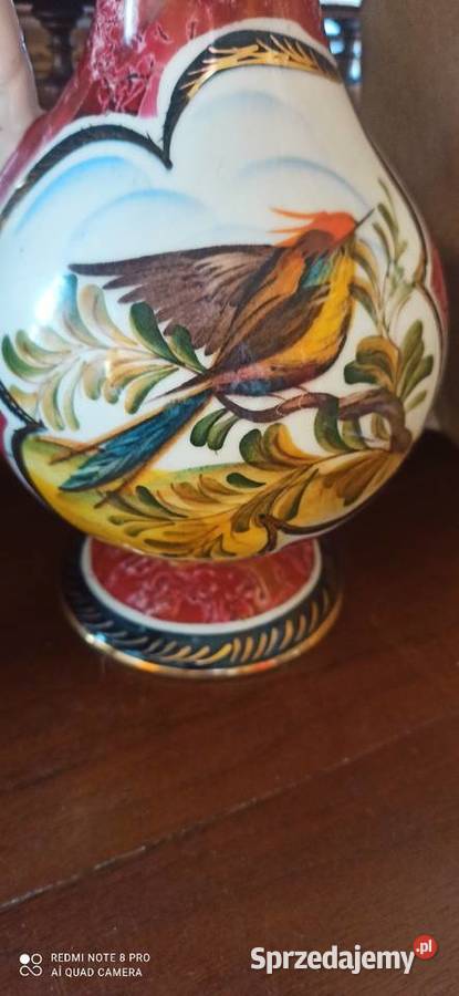 Amfora wazon Vintage Hubert Bequet Ceramique Gdańsk