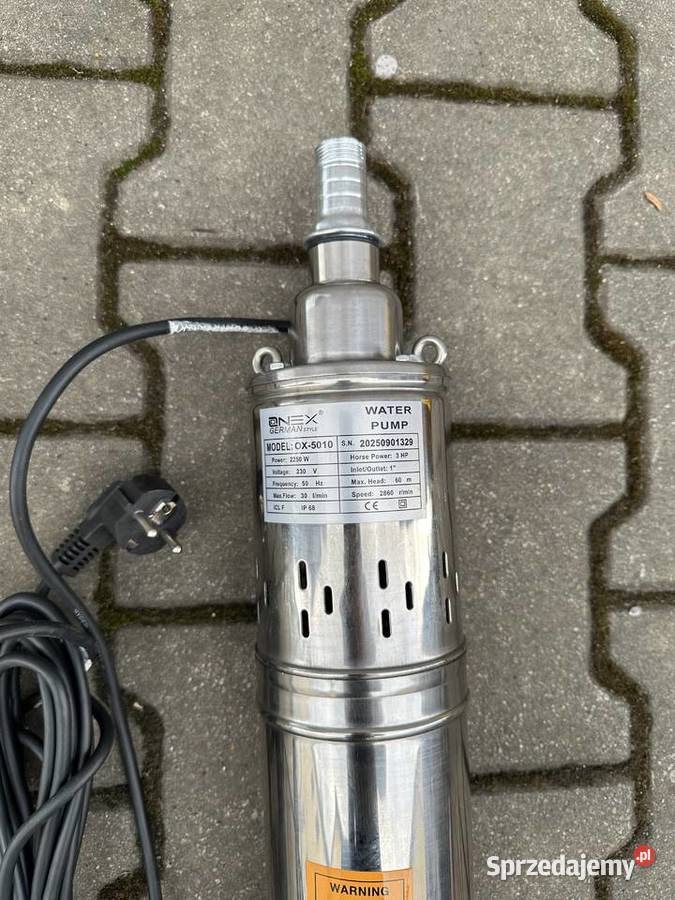 Pompa głębinowa do studni 2250 W Kraków sprzedam