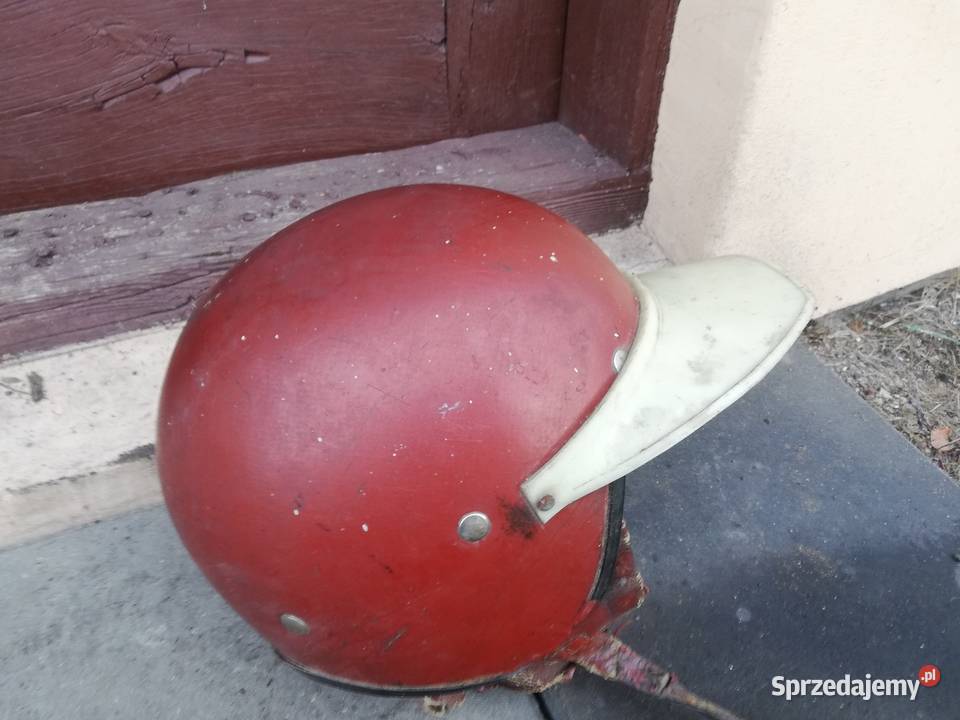 Kask prl z daszkiem czeski Skierniewice