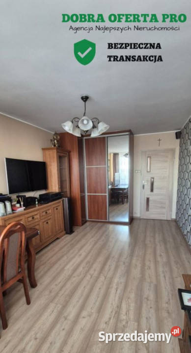 2 pokoje z balkonem Przymorze 38 m Gdańsk