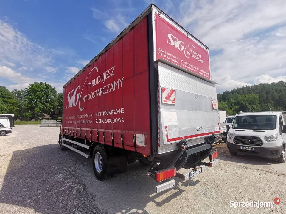 Volvo FL280 winda Dhollandia firanka z burtami 10700kg Książ Wielki