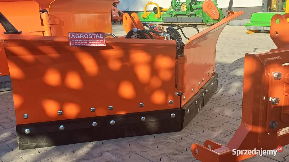 Pług do śniegu odśnieżny strzałka hydrauliczny