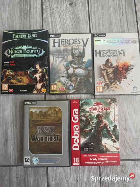 Zestaw gier na PC Komputerowe PC Legnica sprzedam