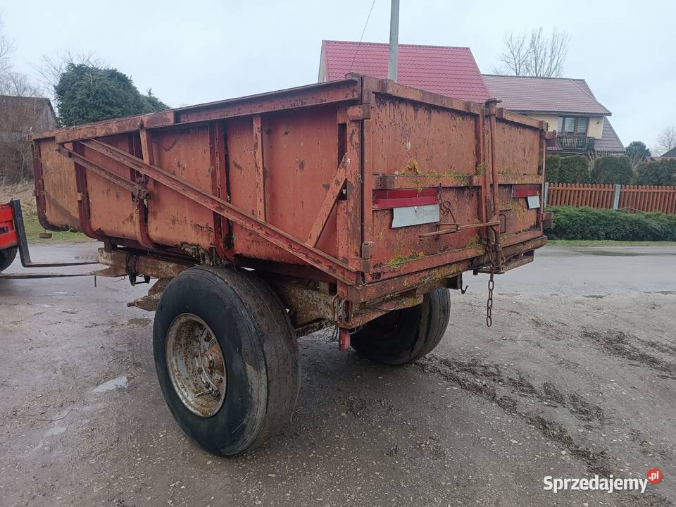 Przyczepa skorupowa wywrotka Busko-Zdrój