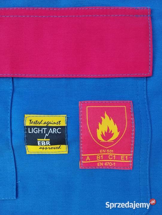 Kombinezon spawalniczy trudno palny Lindstrm pomorskie Orle