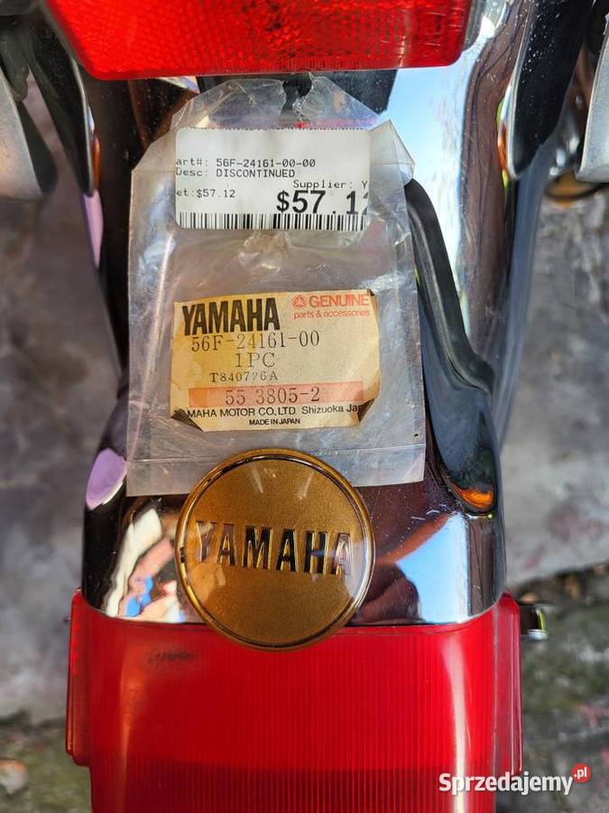 Oryginalny emblemat Yamaha Virago XV 750 1984 Zduńska Wola