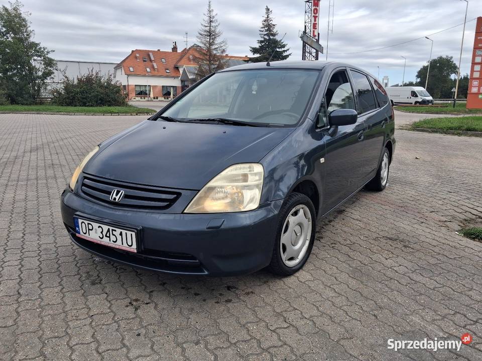 Honda stream 20 benzyna 7 osobowa Hak Klima Zarejestrowany w Polsce Wieruszów