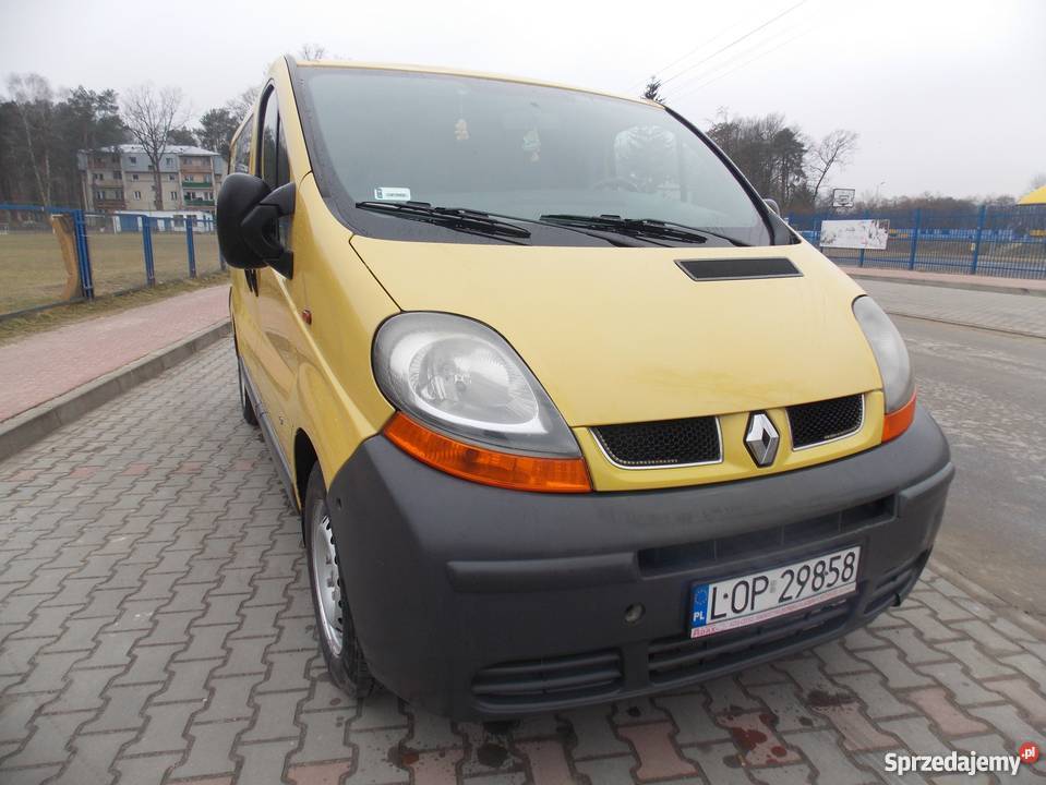 Renault Trafic 2003 Klimatyzacja Hak 6biegów 5os nieuszkodzony lubelskie Poniatowa