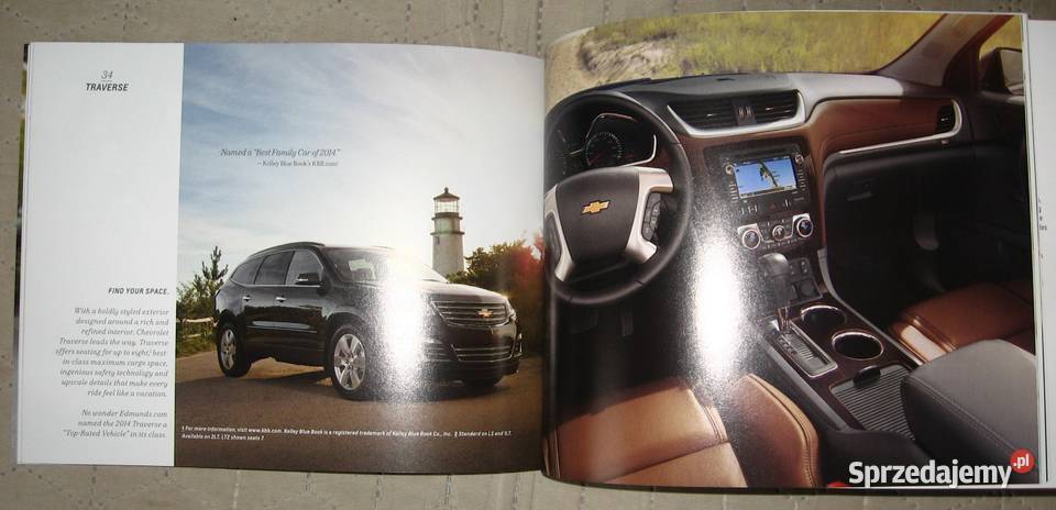 Chevrolet 2014 prospekt katalog Kępice