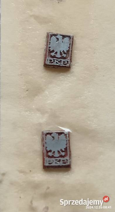 Orzełki lokomotyw PKP do naklejania 2x Kraków sprzedam