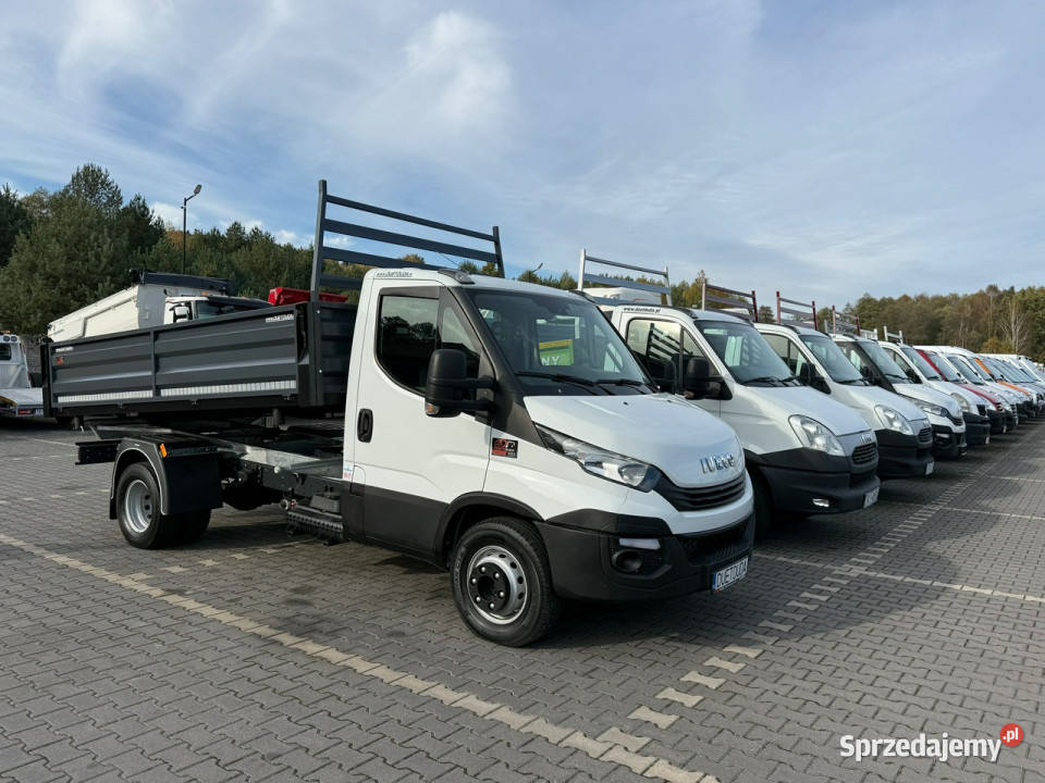 Iveco Daily 70C18 Wywrotka 3stronna z Przystawki 180KM świętokrzyskie Widełki