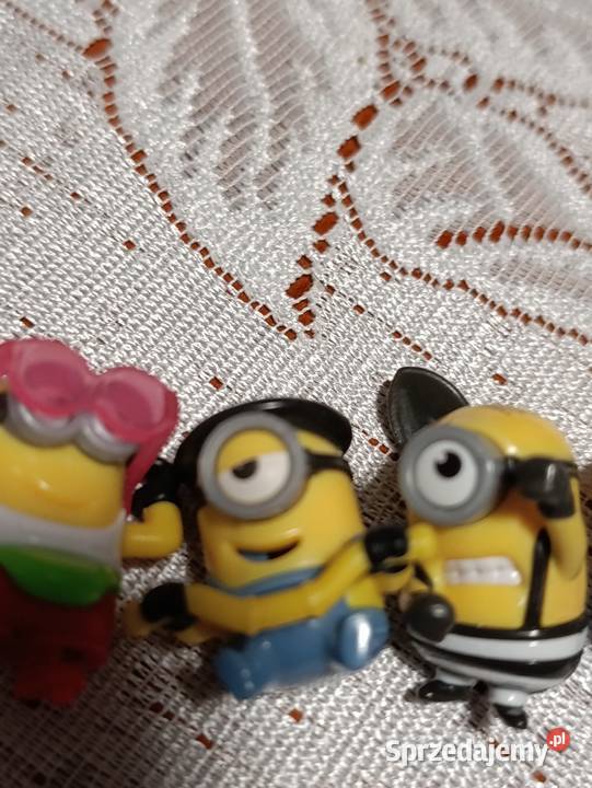 figurki minionki 4 sztuki Figurki Poznań sprzedam