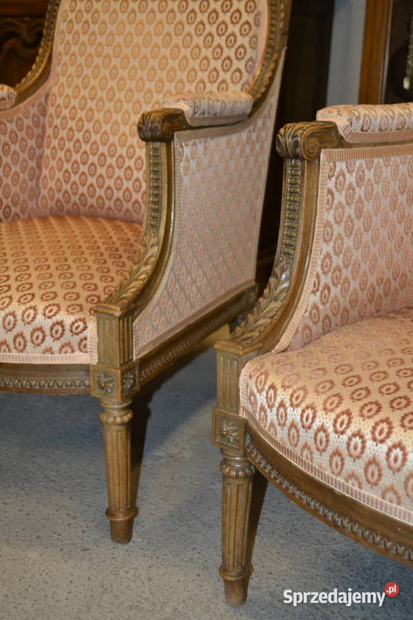 fotele kawowe Berżera orzech