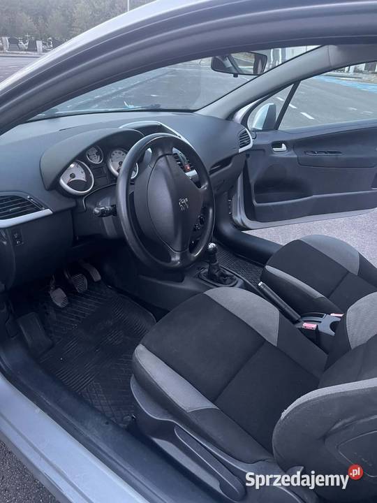 Peugeot 207 16 16V lpg 2008 r Niski przebieg elektryczne lusterka Nisko