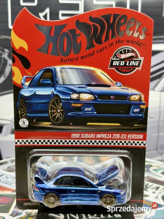 Hot Wheels RLC 1998 Subaru Impreza 22BSTi Wrocław