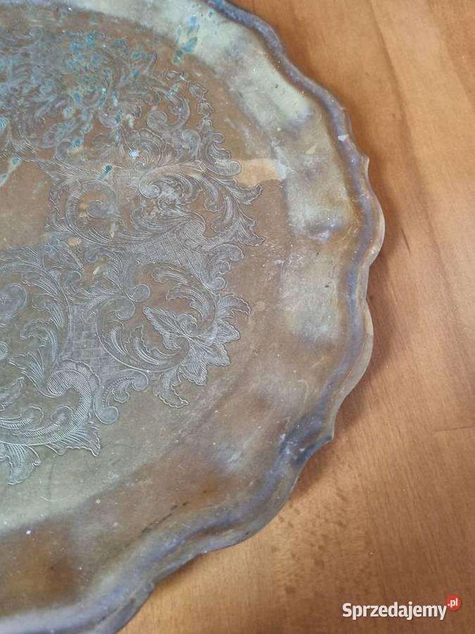 Mosiężna taca Pozostałe Warszawa