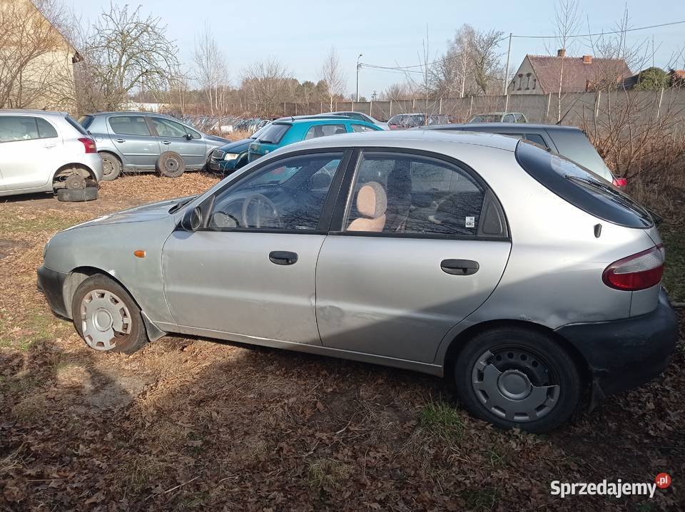 Daewoo Lanos 15 63 kW 1999 r dawca części wielkopolskie Szklarka Myślniewska
