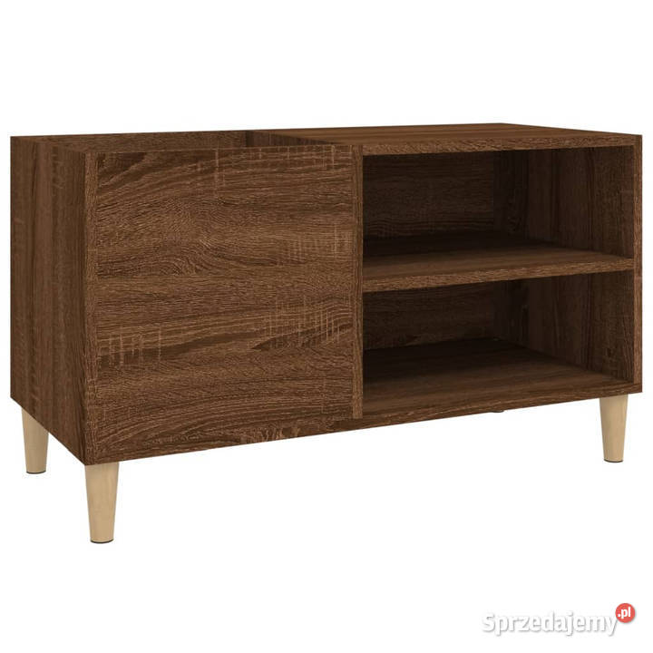 Szafka na płyty brązowy dąb 845x38x48 WM831948 mazowieckie Warszawa