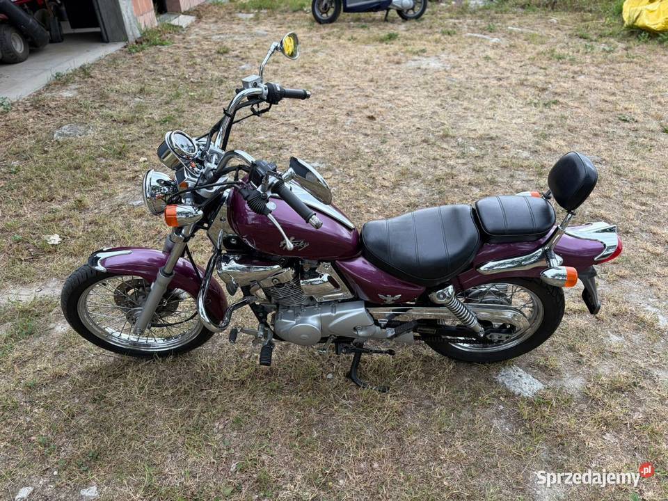Motocykl sym husky 125 lubelskie Gorajec-Zagroble