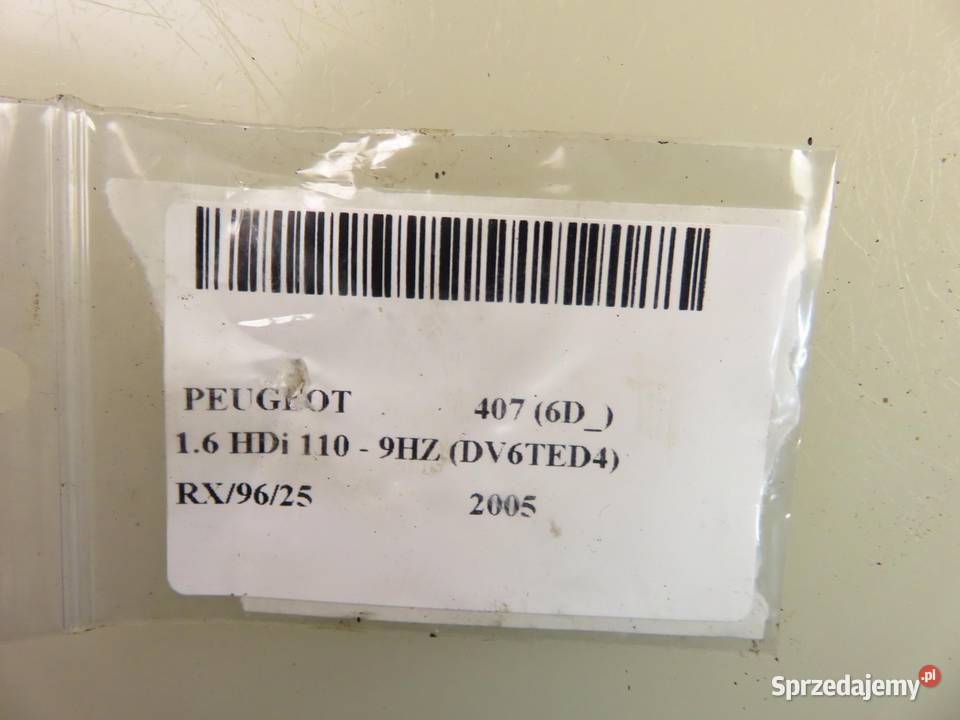 MCPERSON PRAWY PRZEDNI PEUGEOT 407 16 HDi