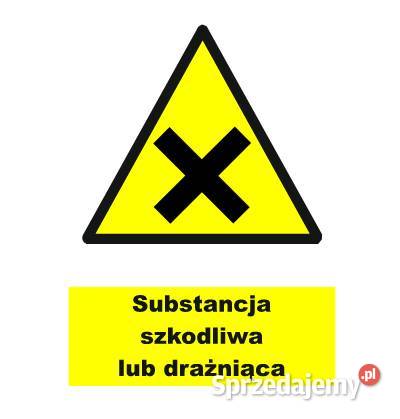 Naklejka Substancja szkodliwa drażniąca GF028 Kamionna