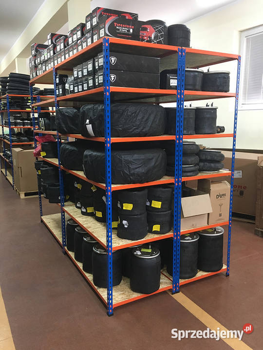 Regał magazynowy 1981x1230x742mm 4P WIÓR 123 NP 198cm