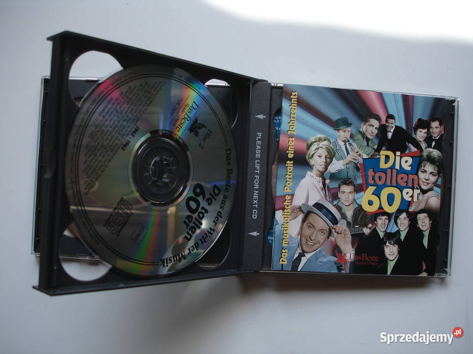 Wielkie lata 60te Box 5CD lubuskie Zielona Góra