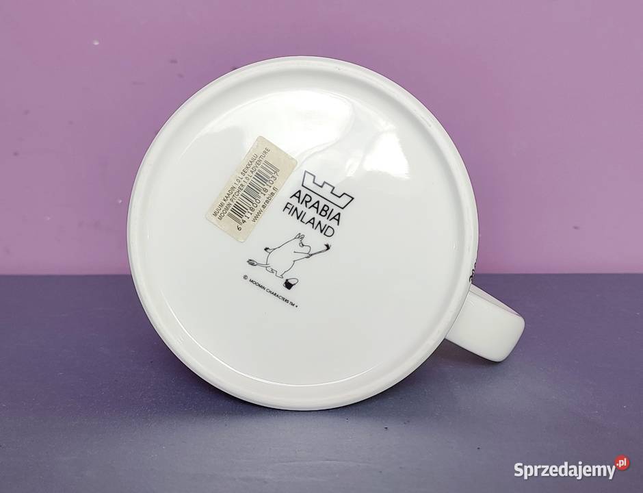 DZBANEK Muminki z naklejką Moomin Arabia Finland Jasień