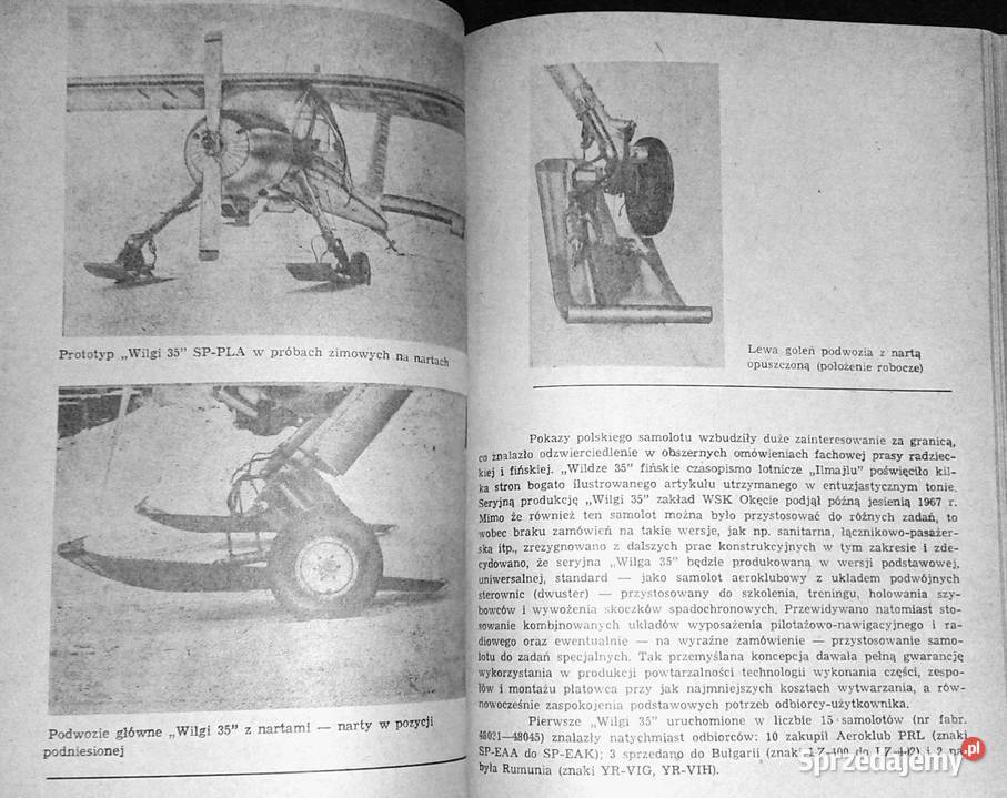 Samolot PZL104 Wilga Ryszard Kaczkowski miękka