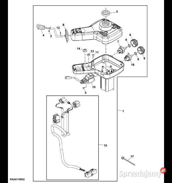 RE306839 John Deere 8345R Moduł Jastrzębniki