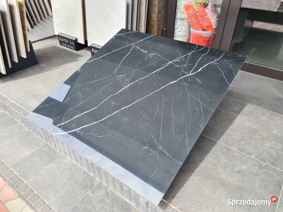 PŁYTKA gres PULPIS BLACK POLER 1198X1198 GAT 2 Opoczno