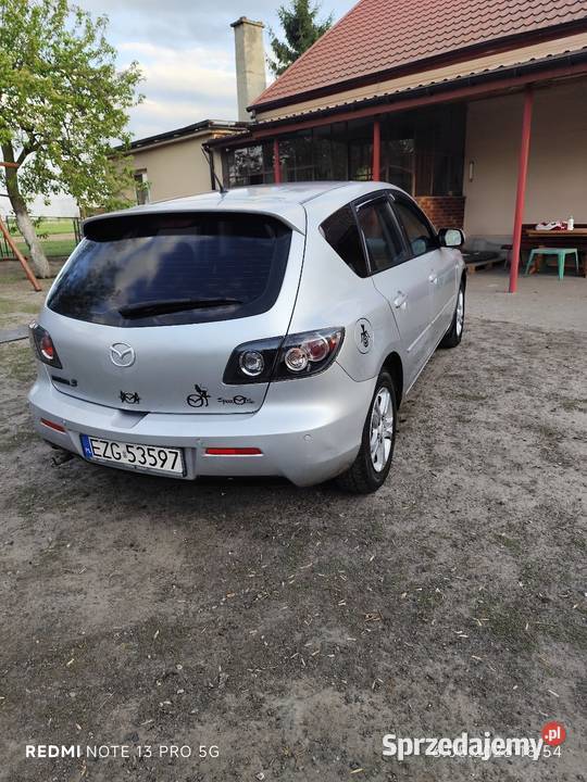 Mazda 3 16 LPG 2006 r Polift kurtyny powietrzne
