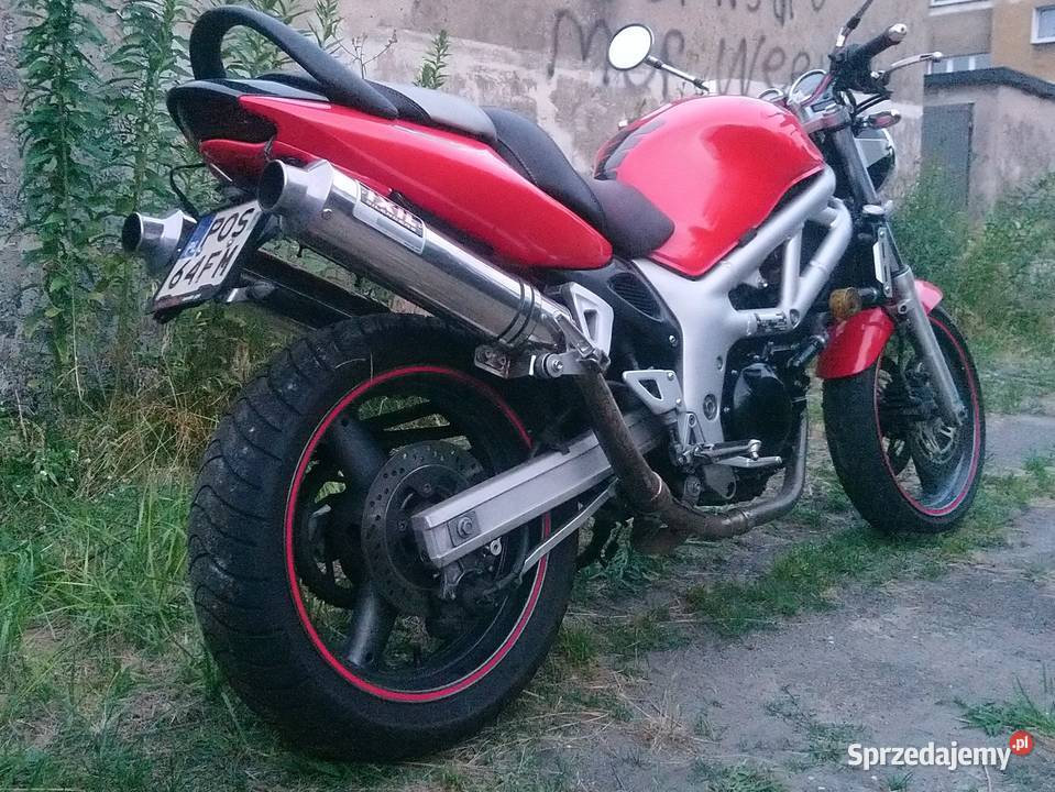 Suzuki SV 650 N naked Dual IXIL 2000r 27000km wielkopolskie sprzedam